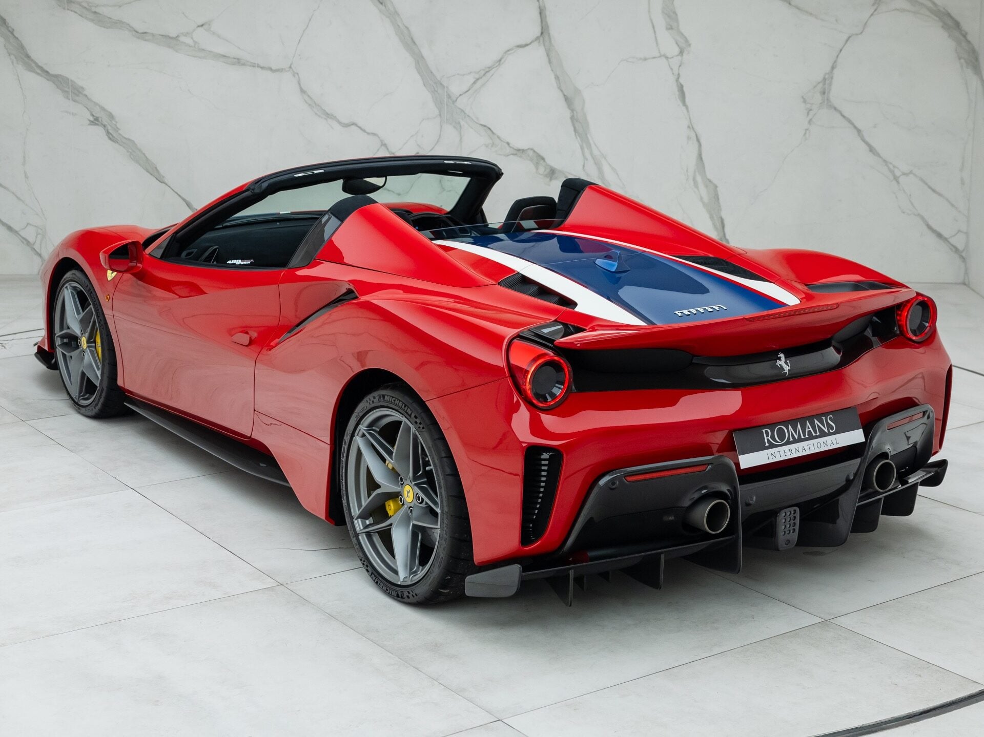 Used Ferrari 488 Pista Spider For Sale Rosso Corsa used-ferrari-488-pista-spider-for-sale-rosso-corsa